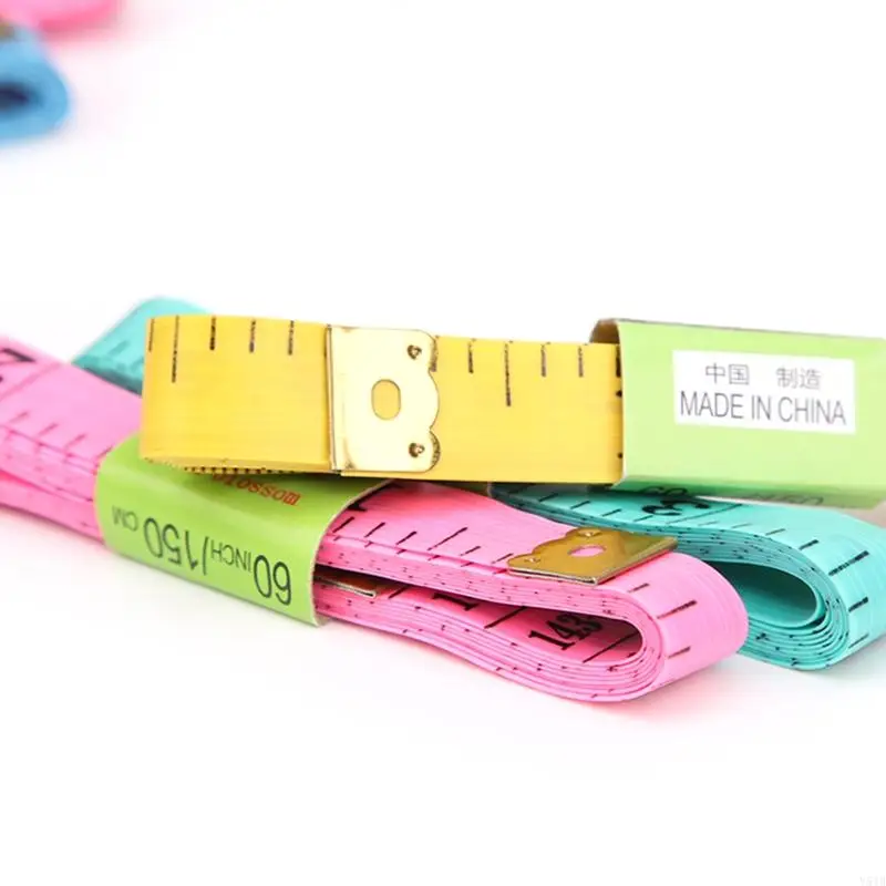 Y51B Flexible Ruler Measuring Weight Loss Medical Body Sewing Tailor Dressmaker 60"