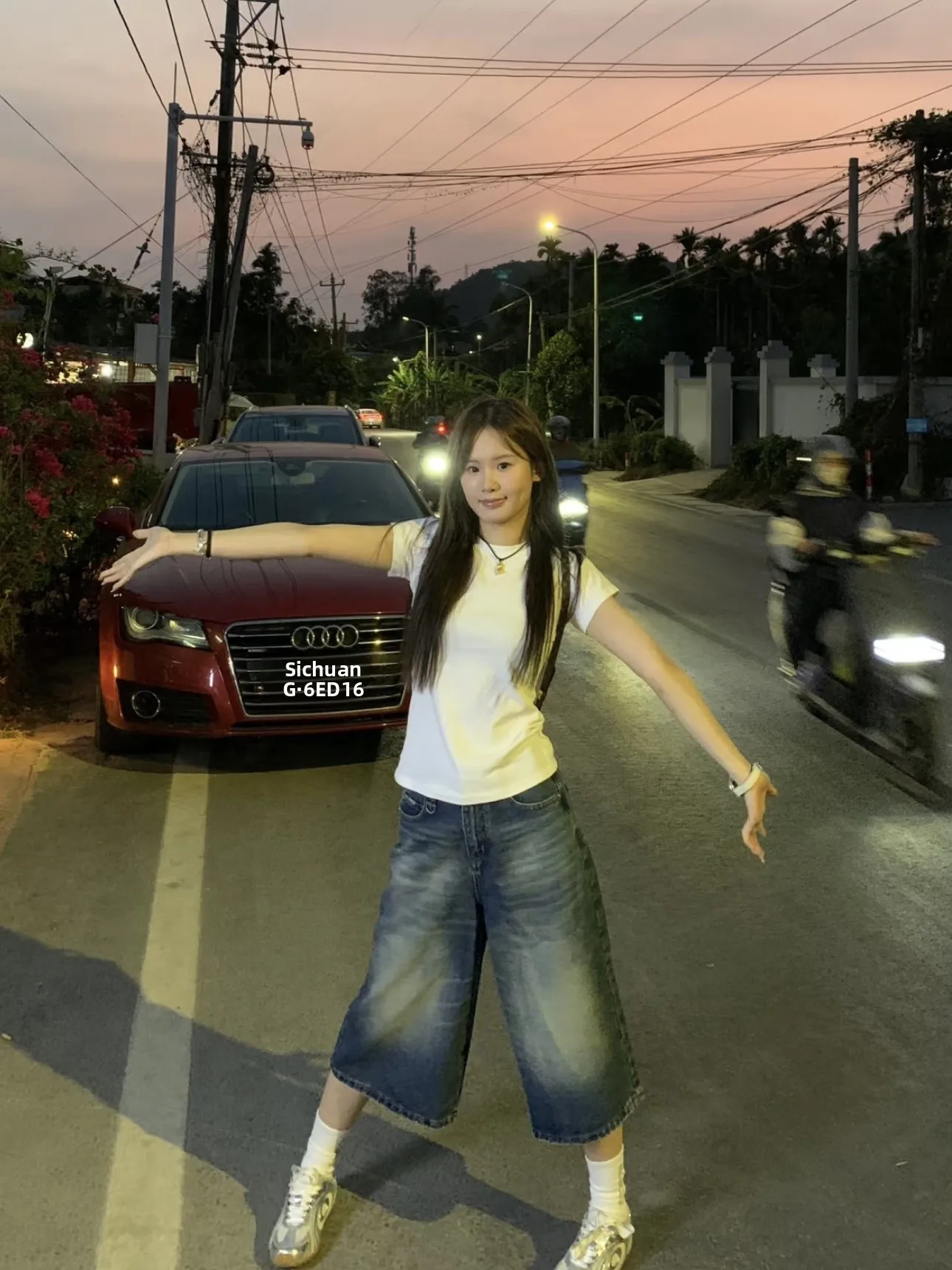 

Джинсы Seven-Five в американском стиле ретро, повседневные свободные брюки для ленивых с широкими штанинами, прямые брюки средней длины для мужчин и женщин, весна-лето