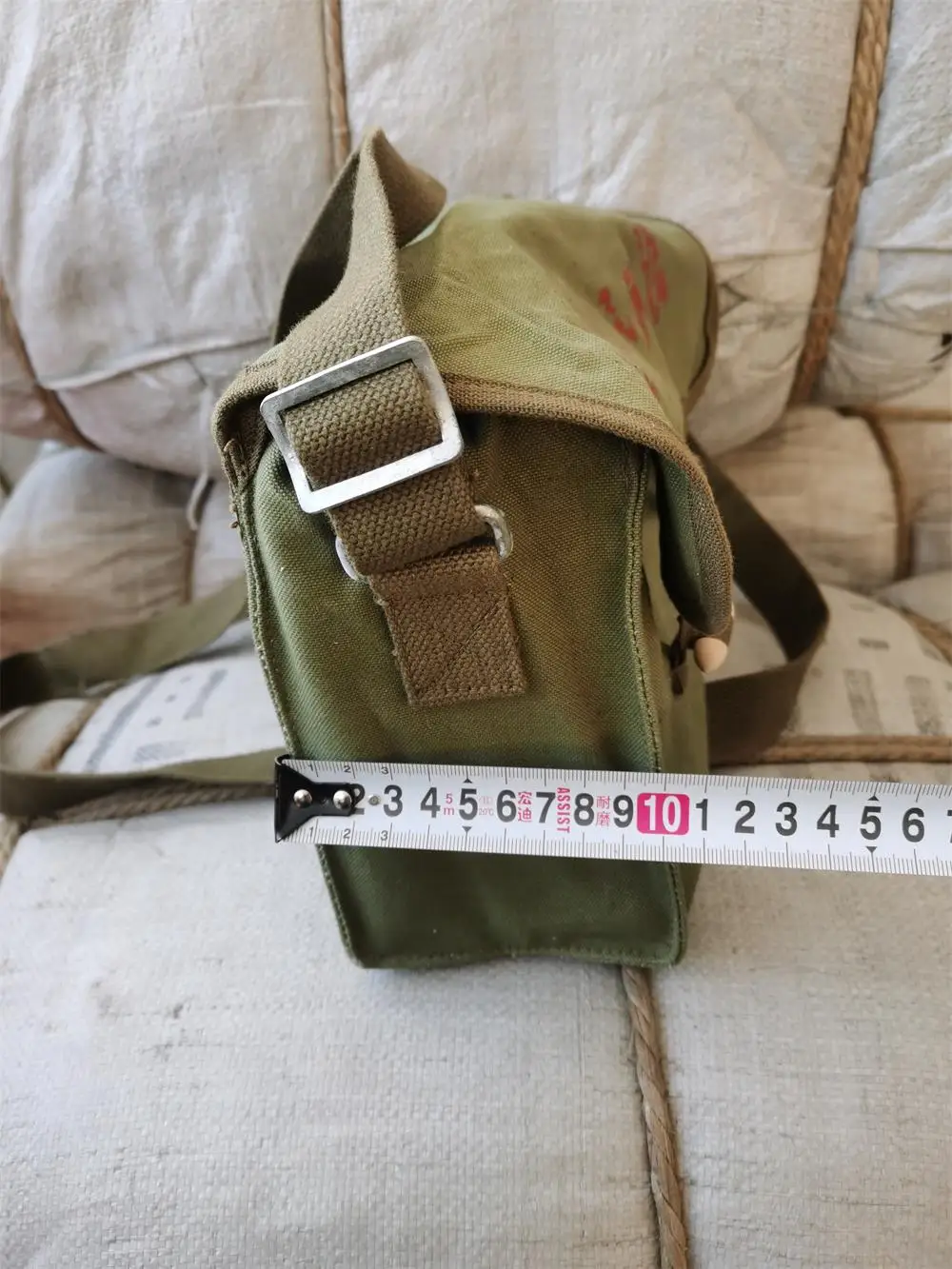 حقيبة كتف أصلية فائضة أصلية 1966s من نوع الجيش الصيني حقيبة كتف #3