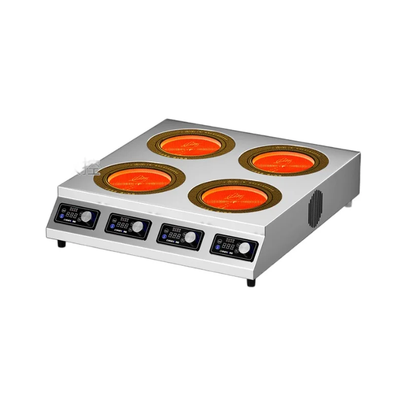 Commercial electric ceramic stove 3500w high-power induction cooker three four six Malatang eyes pot stove stove