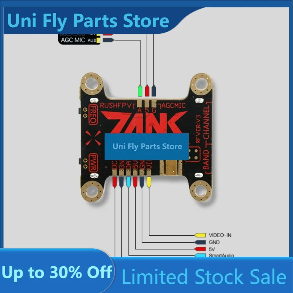 The  TANK III ULTIMATE VTX is Suitable for FPV Drones Acessorios RC