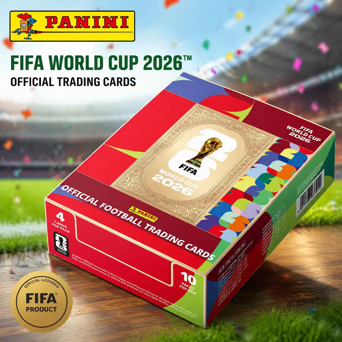 Tarjetas Coleccionables Oficiales de la Copa Mundial FIFA X PANINI & KAYOU 2026, Tarjetas Intercambiables de Jugadores de Fútbol, Juguetes y Regalos