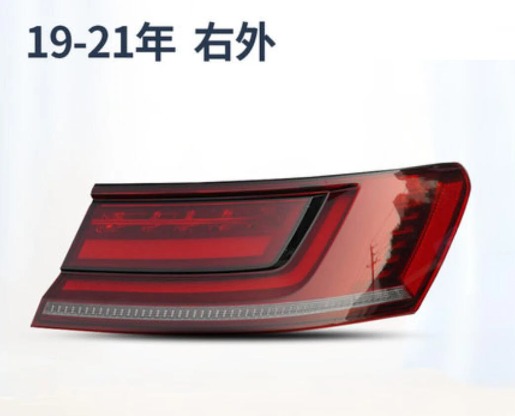 1pcs car bumper tail light for Volkswagen CC taillight LED 2019~2022y car accessories Taillamp for VW CC fog lamp