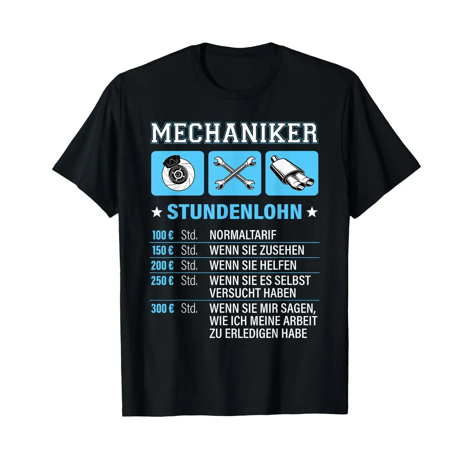 Mechanic hourly wage automotive mechatronics technician T shirt vintage Washed Top For Everyday Wear Soft fashion Comfortable