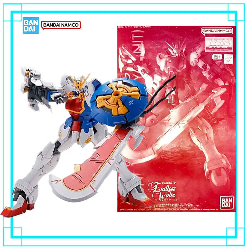 Bandai Gundam MG 1/100 Shenlong EW Liao YA Unit Anime Action Figure Assembly Model Kit High Profile Collectibles Toy Boy Gift