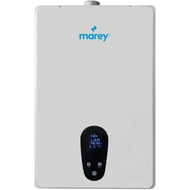 Marey Tankless Water Heater Gas, 7.5 GPM, 170,000 BTU, Natural Gas, CSA Certified, Indoor