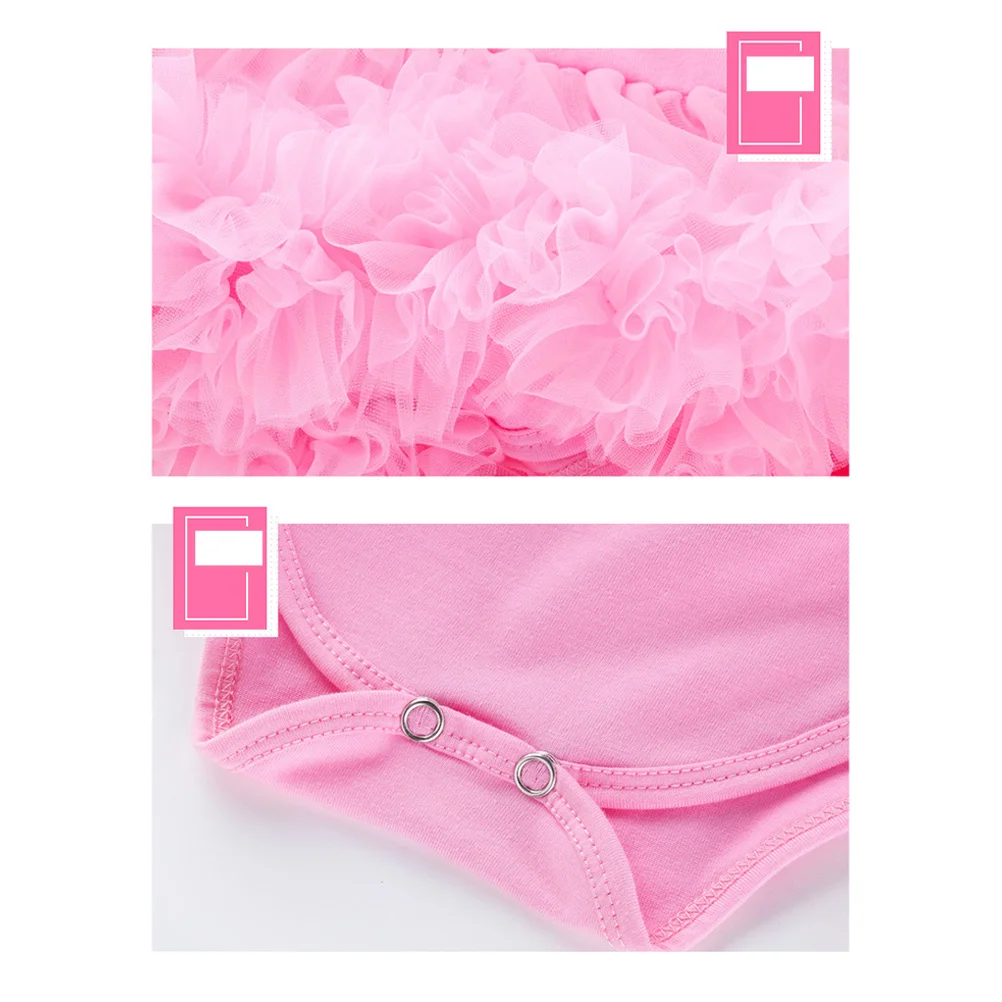 

1Set Baby Girls Romper Dress Outfit Summer Skirt Toddler Cotton Clothes Suitable for Birthday Christmas New Year Photo Beach