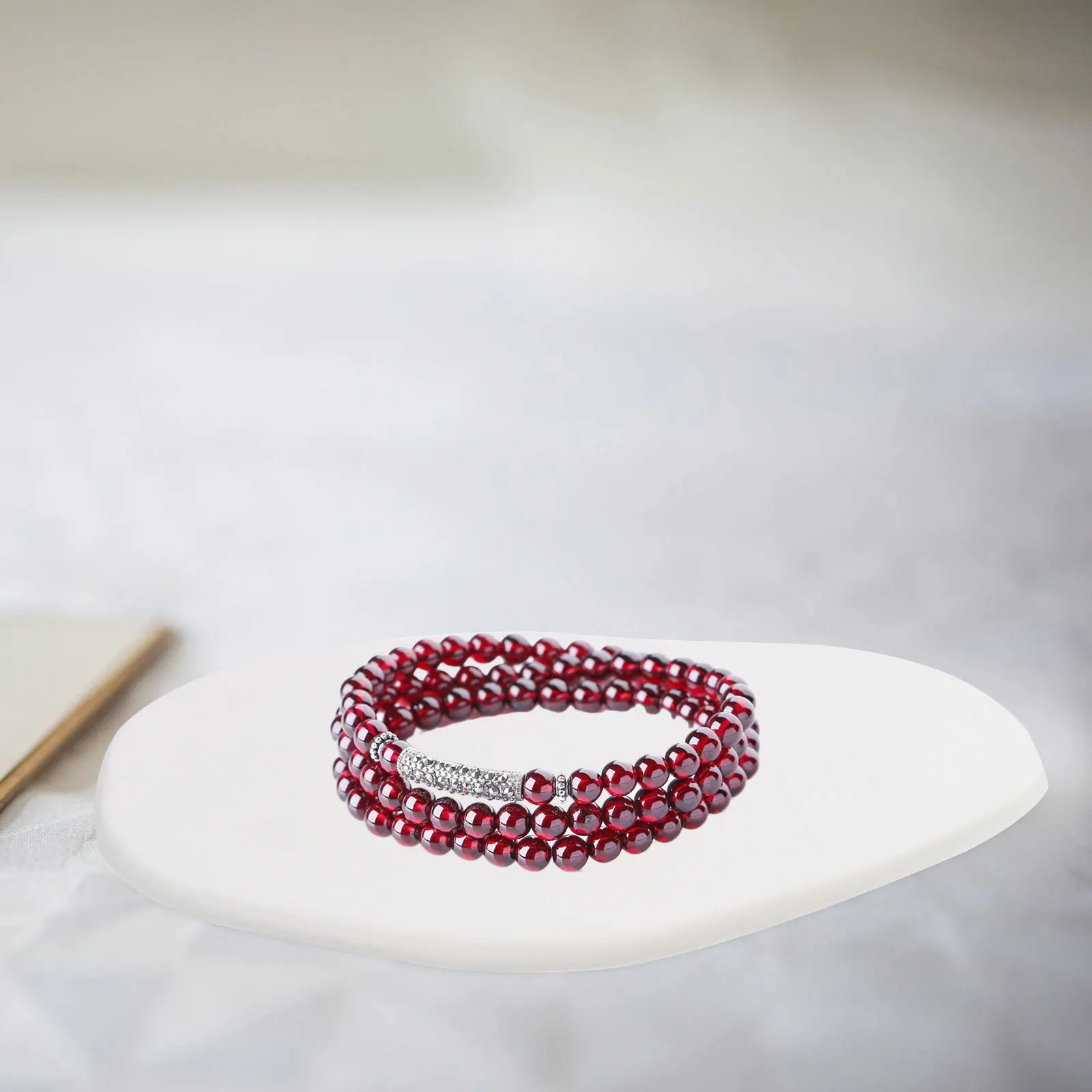 

2Pcs Decorative Tray Earring Holder Multifunctional Storage Plate Bedroom Earring Dish Jewelry Holder Jewelry Organizer