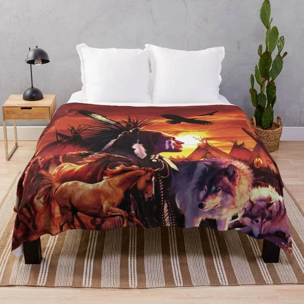 

Brave Throw Blanket Men's Soft Warm Throw Blanket for Couch