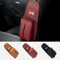 Car Seat Storage Bag Seat Side Hanging Tissue Organiser Phone Holder For Xpeng P7 G3 G3i G9 P5 X2 N5 F30 H93 Beta 2019 2020 2021