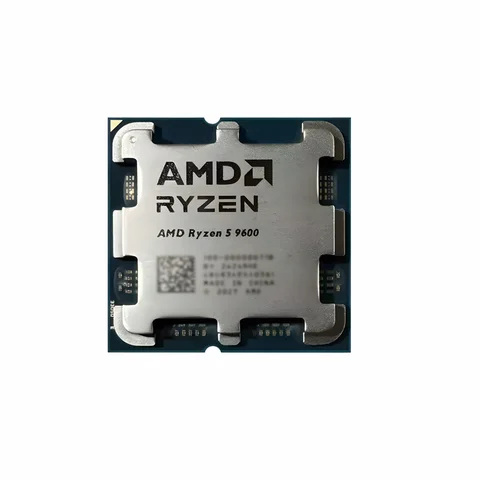 New  AMD Ryzen 5 9600 R5 9600 5.2GHz 6-Core 12-Thread 4NM 38M Socket AM5 Thread CPU Processor  New but without fan Game Cache
