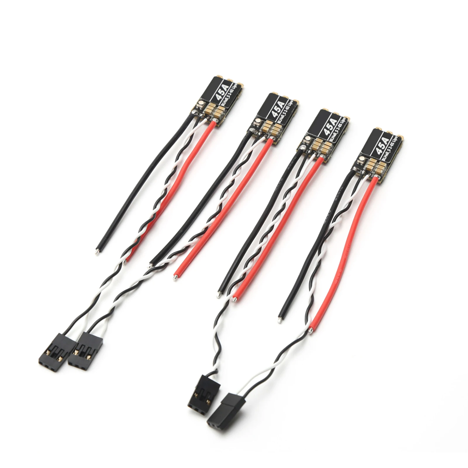 45A BLHeli_S ESC 2-6S Lipo Brushless ESC وحدة تحكم إلكترونية في السرعة مدمجة قابلة للبرمجة RGB LED لطائرة RC FPV بدون طيار كوادكوبتر #1