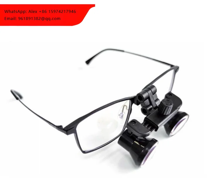 

MICARE 22APM-250X Flip Up Type Dental Surgical Loupes 2.5x Metal Frame Medical Magnifying Glass PD Adjustable Surgical Loupes