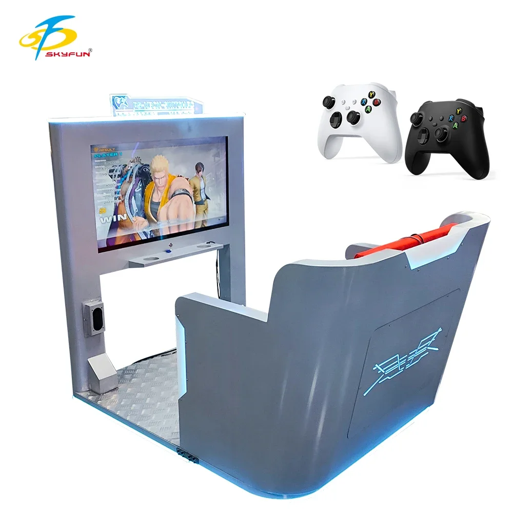 Two Persons Seats PC Game Machine Coin Operated Arcade Machine For Amusement Park Products