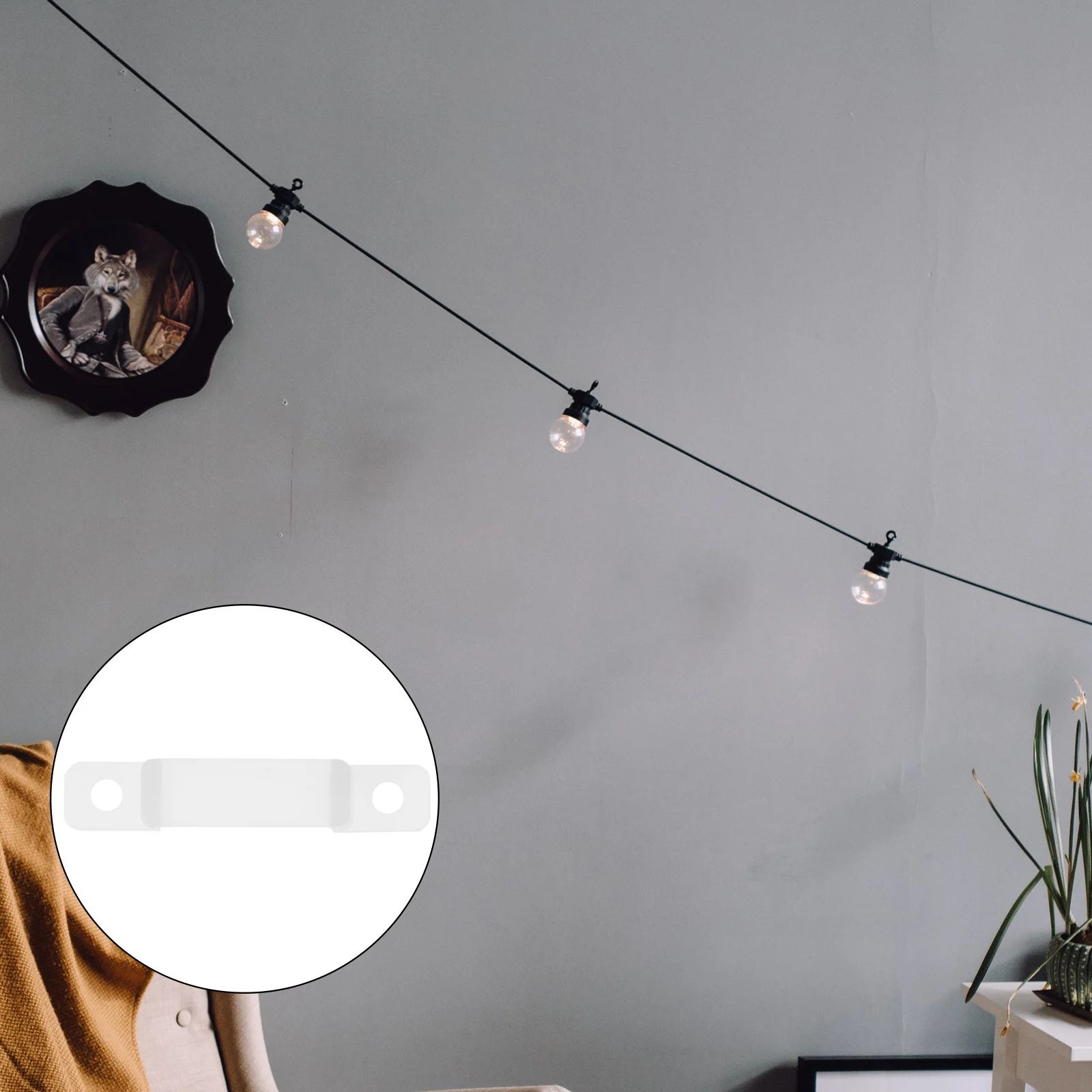 

200Pcs Silicone LED Strip Lights Clips Waterproof Transparent Holder Fixed Clips for Dc12 24V Tape Lights Fastener