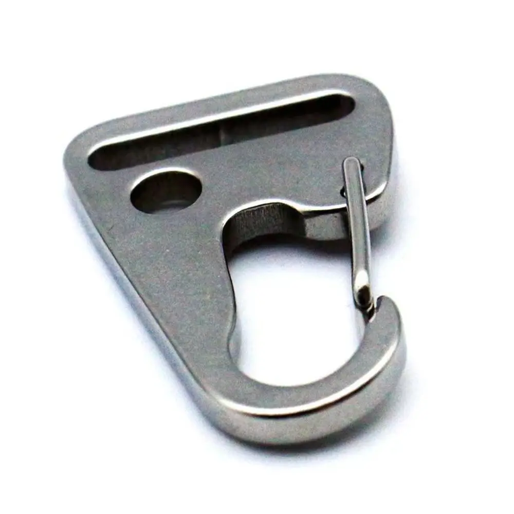 New Stainless Steel Eagle Mouth Replacement 20/25/35mm Hook Clips Outdoor Hanging Carabiner Outdoor Tool
