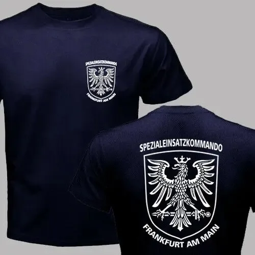 Germany SEK Spezialeinsatzkommando Polizei Berlin Fra Sudbayern Men T-shirt Men Cotton Tees Tops Harajuku Streetwear