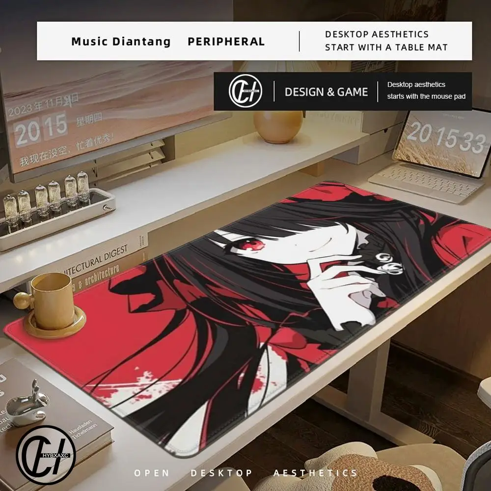 

Date A Live anime Mouse Pad Cute HD Desk Pad Extended Gaming Keyboard Mats Large 90x40cm XXL Gamer Mousepad