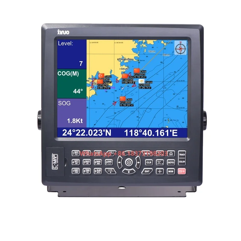 

12,1 HM-5912(N) Дюймовый цветной ЖК-дисплей, высокое качество, дешевый корабельный навигатор, Ais Marine Class B, GPS-карта, плоттер