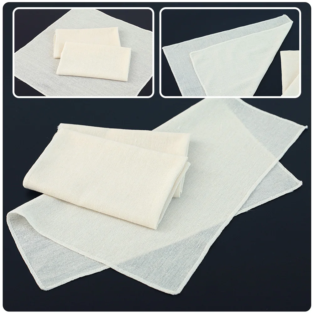 

10pcs Cheesecloth For Straining Reusable Premium Cotton Kitchen Accessory Multi-Purpose Straining Cloth Tool Household Kitchen