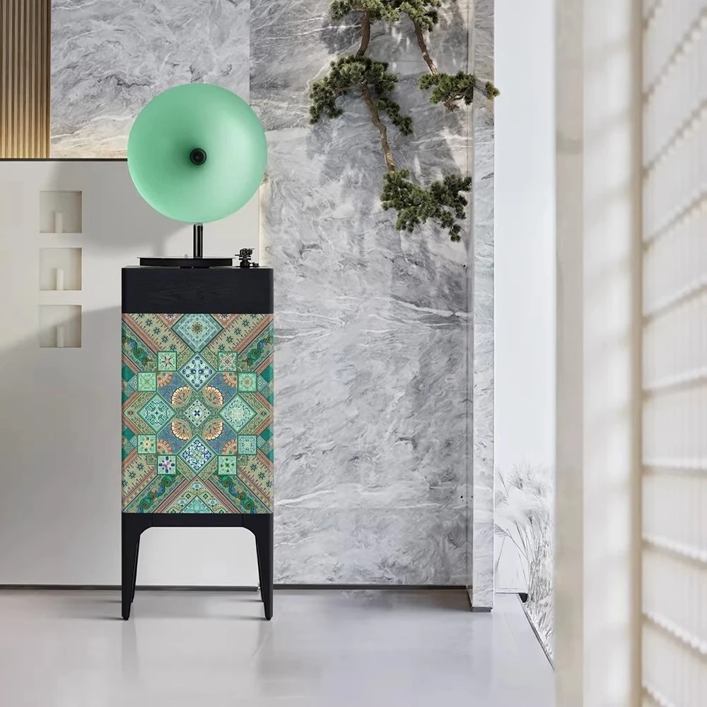 Library co-branded Visual, vinyl record player, HiFi gramophone, Bluetooth speaker