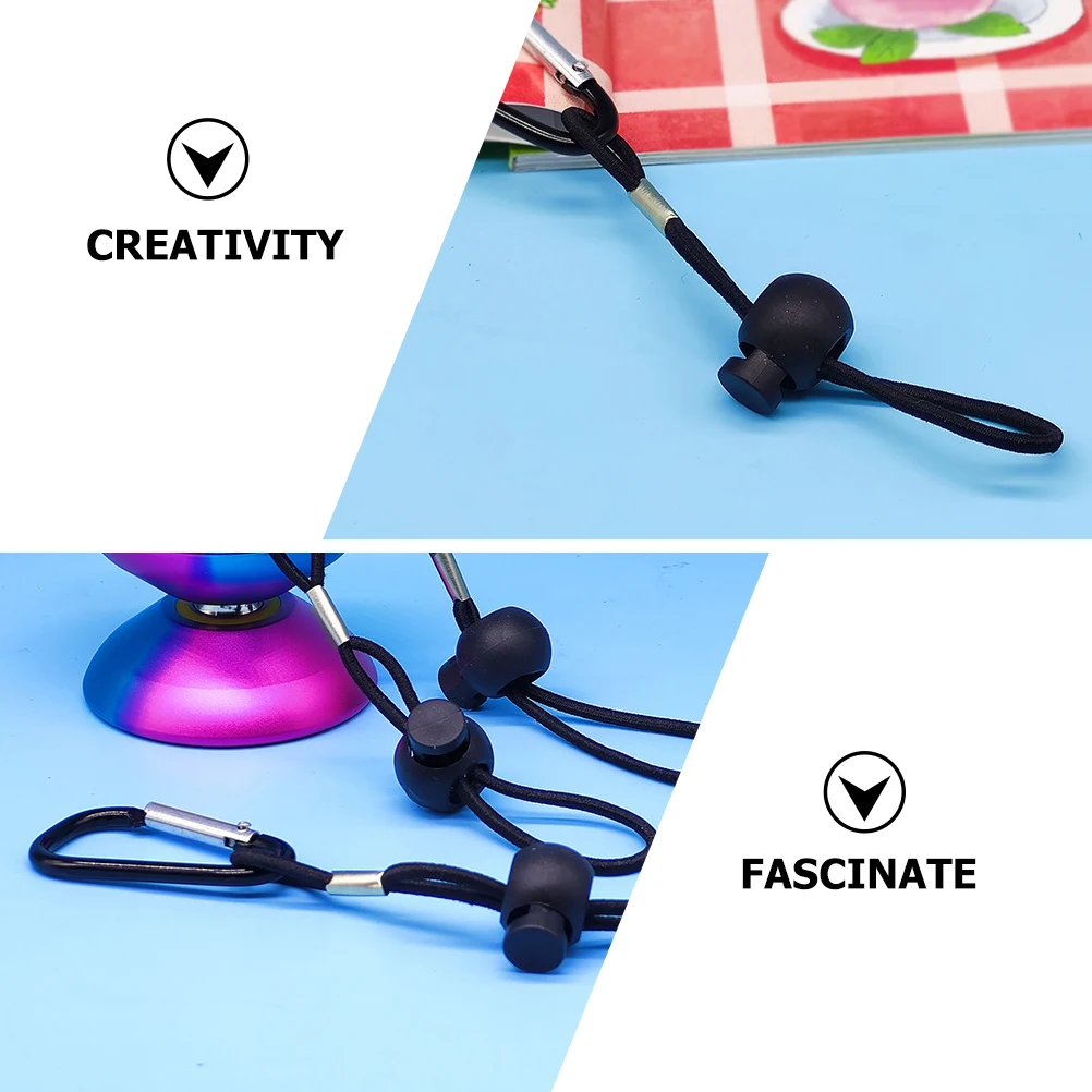 

4pcs Yo-Yo Hanger Portable Compact Adjustable Rope Clip For Kids Children Lanyard Waist Ball Holder Multi-Function Convenient