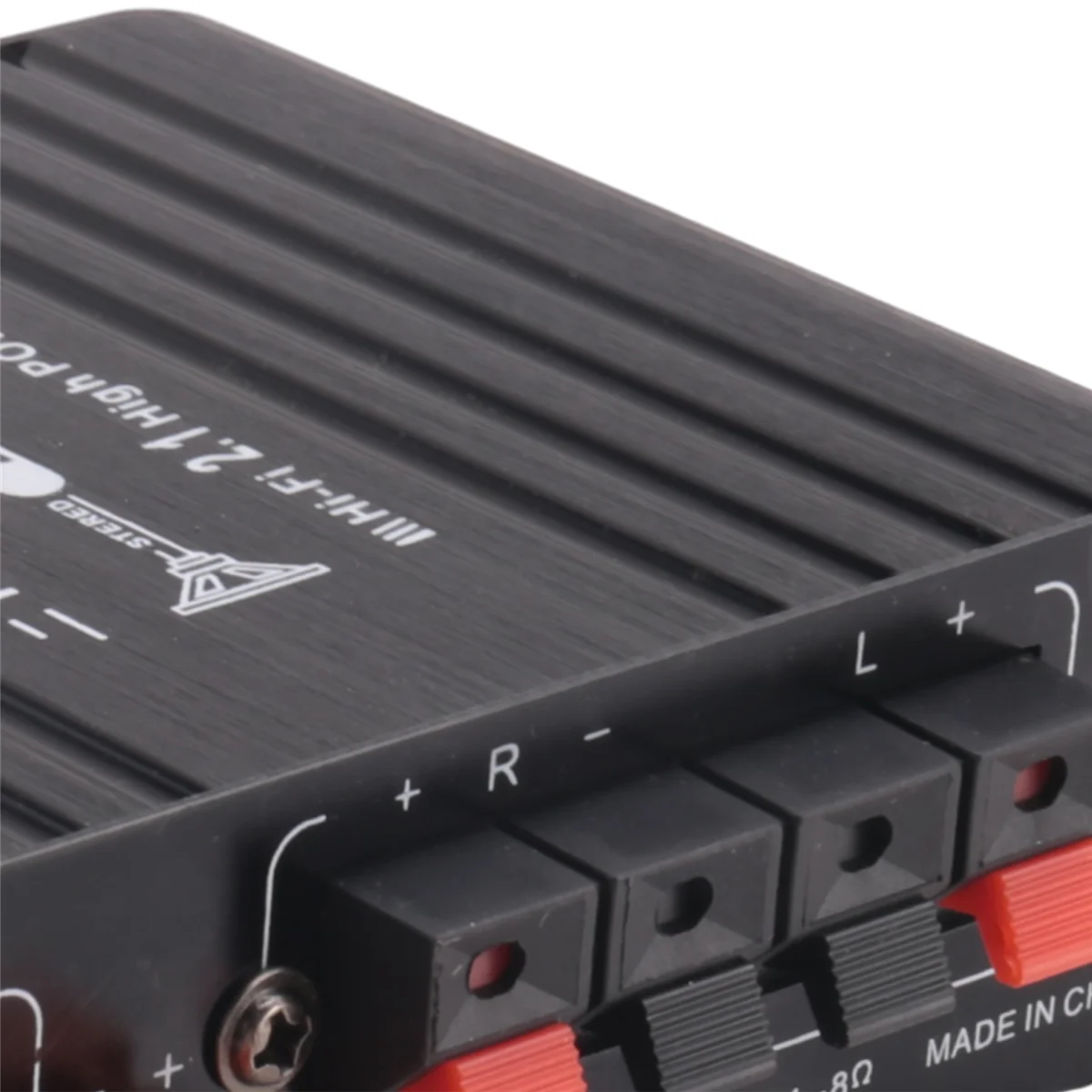 A003 -838 Amplificatore HIFI 2.1 canali Car MP3 Mini Amp Ingresso AUX Regolazione dei bassi alti e bassi Amplificatore Super Bass 20Wx2 + 40W