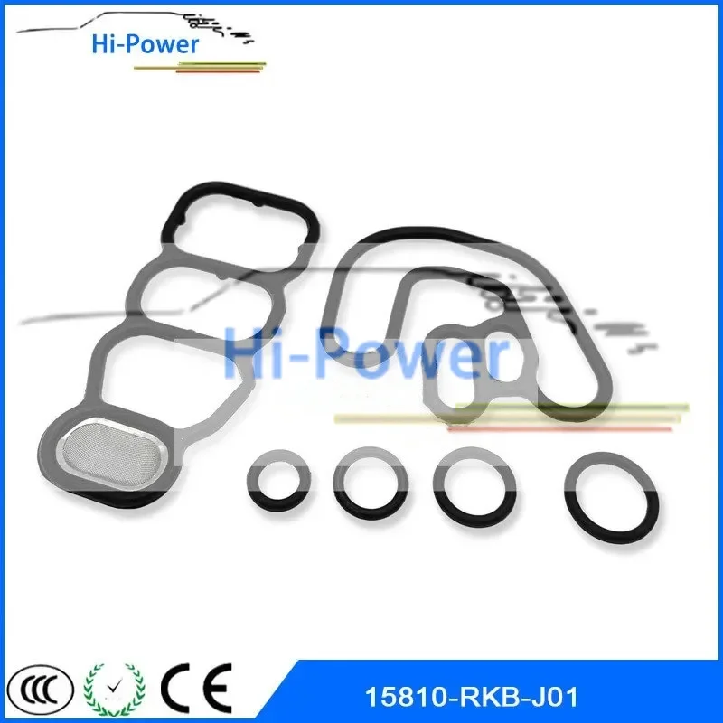 

15810-RKB-J01 Auto Transmission VVT Camshaft Timing Control Valve Rubber O-Ring Seals Gasket For Honda 15810RKBJ01 Car Parts