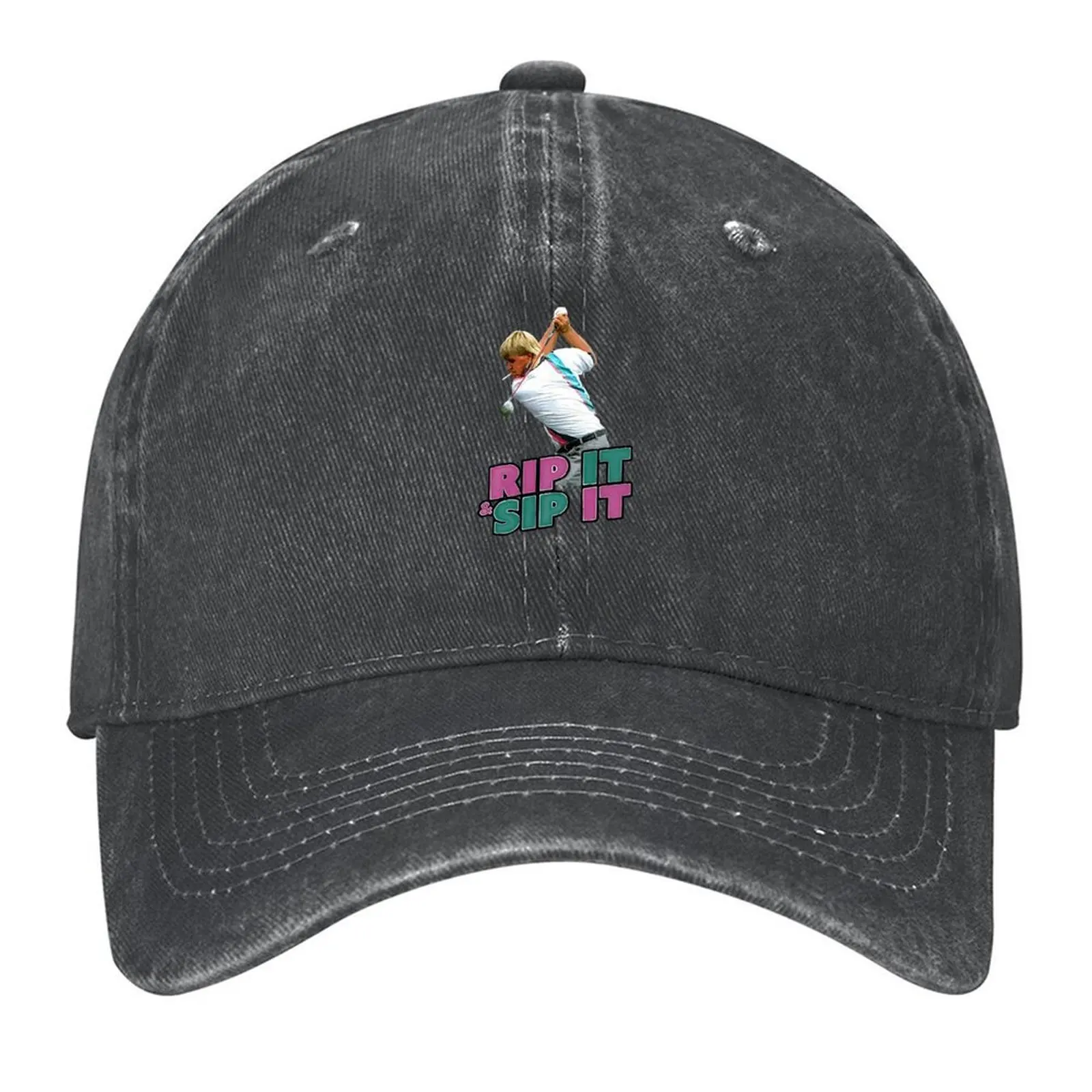 

John Daly Rip It Sip It Golf Baseball Cap sailor cap for men Hat Luxury Brand Winter hat Visor Women's Golf Wear Men's