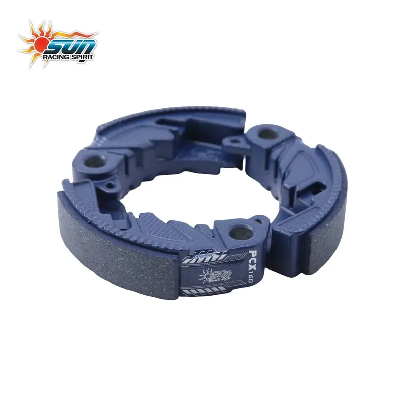 

SUN Racing for PCX160 Taiwan Retrofit Upgrade Motorcycle Clutch Block New Steel Shoe Pieces (W/O Spring) Blue 3-Piece Set
