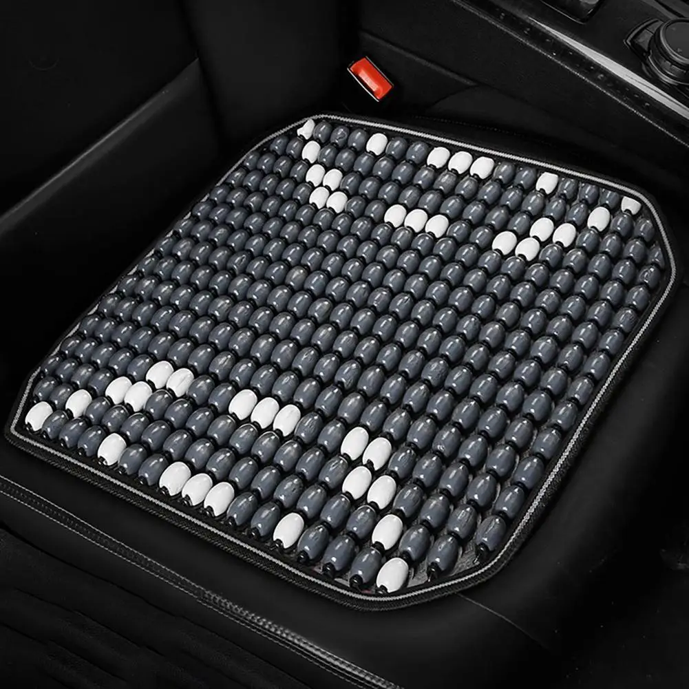 Cooling Detachable Car Wooden Bead Cushion for Car Bead Seat Cushion Cooling Detachable Car Wooden Bead Cushion for Car