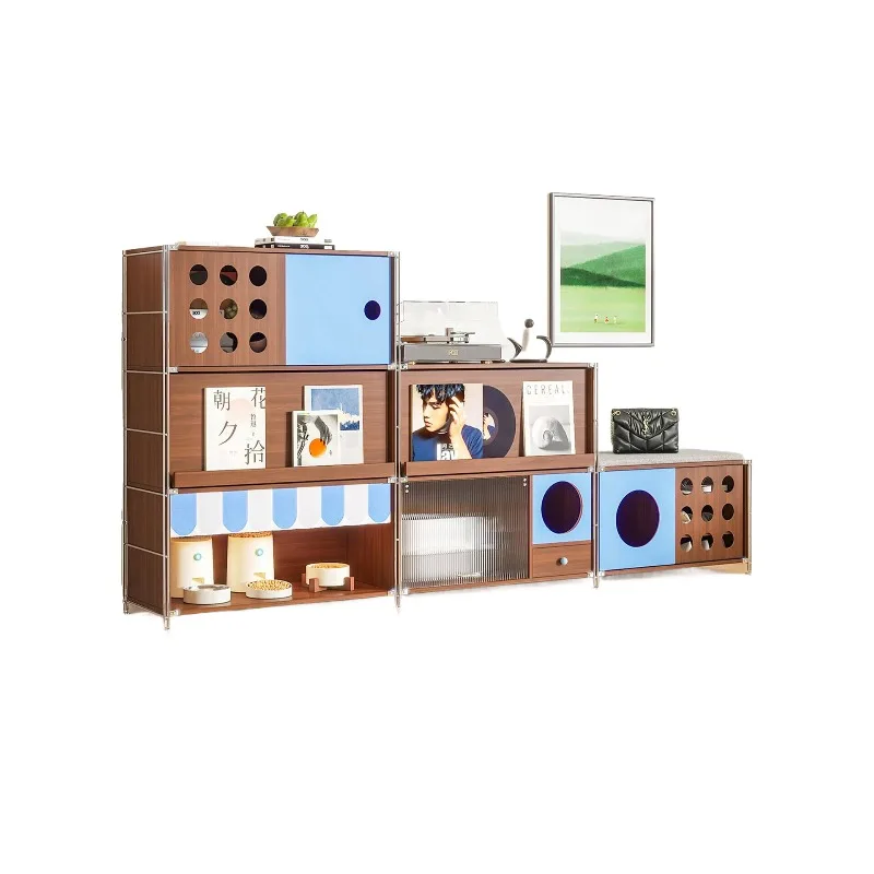 

pet storage rack floor to ceiling stainless steel optical layered living room balcony multi functional finishing cabinet