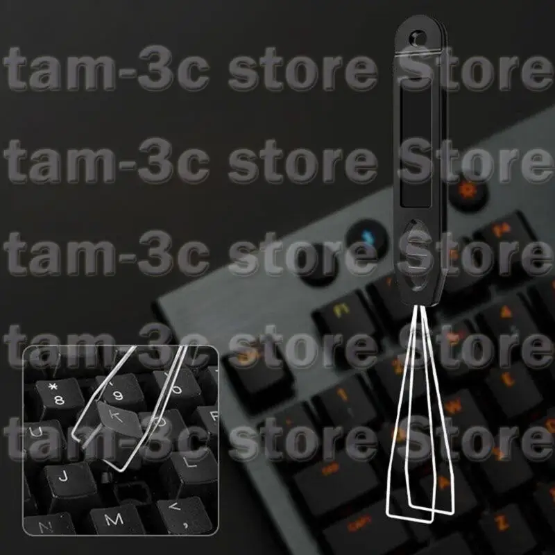 D0UA Antistatic IC Pulryer Keycap เครื่องมือถอดปุ่มกดปุ่มสำหรับสวิตช์แป้นพิมพ์เชิงกลและส่วนประกอบแผงวงจร