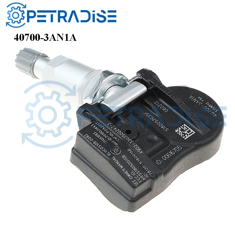 

New TPMS Tire Pressure Sensor 315MHZ For Nissan Leaf Sentra Versa 2012-2019 Auto Parts OEM 40700-3AN1A 407003AN1A 407003AN1B