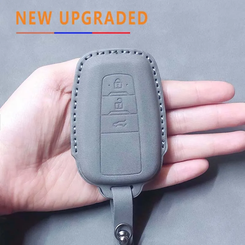 حافظة مفتاح السيارة عن بعد غطاء شل فوب لتويوتا أوريس كورولا ريز أفينسيس فيرسو يارس أيجو سليل TC IM 2016 CHR هايلكس فورتشنر #5