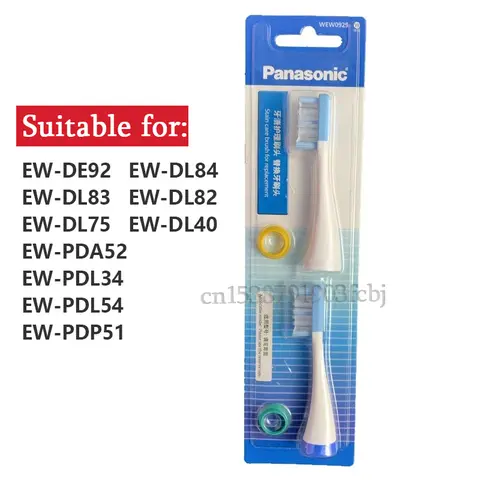 WEW0929W Replacement Brush Bead for Panasonic EW-DE92/EW-DL84/DL82/EW-DL82/EW-PDA52/PDL54/PDL34/PDP51/EW-DL80 Toothbrush Heads