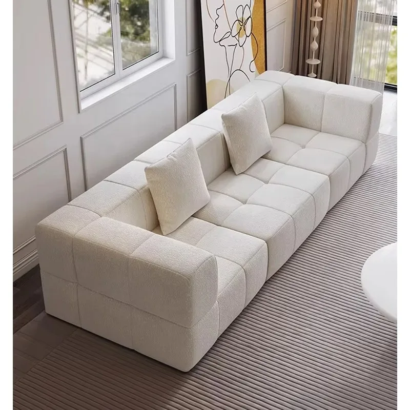 

Modern Nordic Ring Bubble Beige Booker Sofa Cover