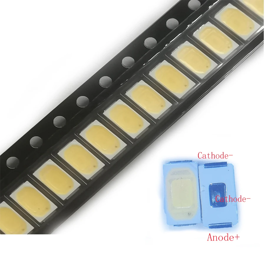 Imagem -03 - Led Smd Branco Frio para Aplicação de Luz de Fundo de tv 5730 3v 05 w 5630 1000 Pcs por Lote