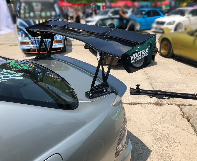 Suitable for ground biting shark Altezza Lexus IS200 modified VOLTEX carbon fiber GT fixed wind large tail