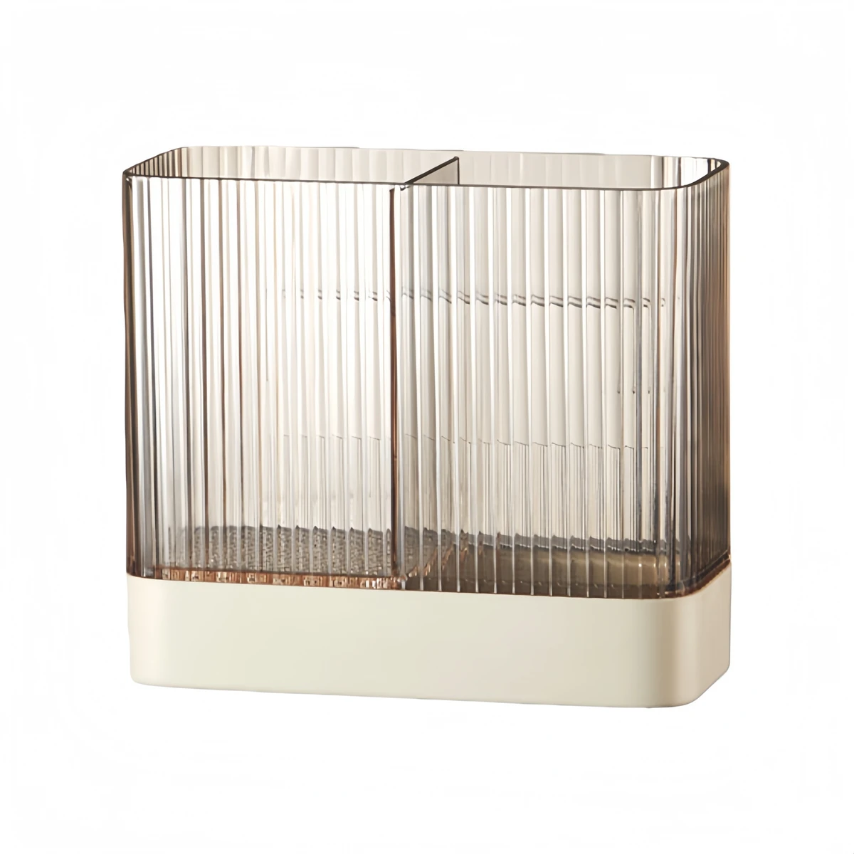 Space Saving Cutlery Holder Drain Rack with Ventilated Base for Quick Drying of For Kitchen Utensils and Easy Access Storage