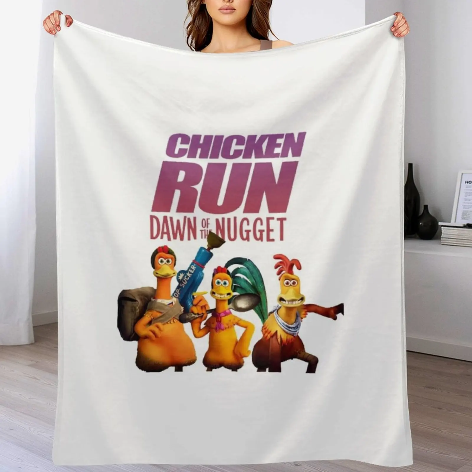 

Chicken Run 2 Throw Blanket Winter beds Comforter heavy to sleep Luxury Blankets