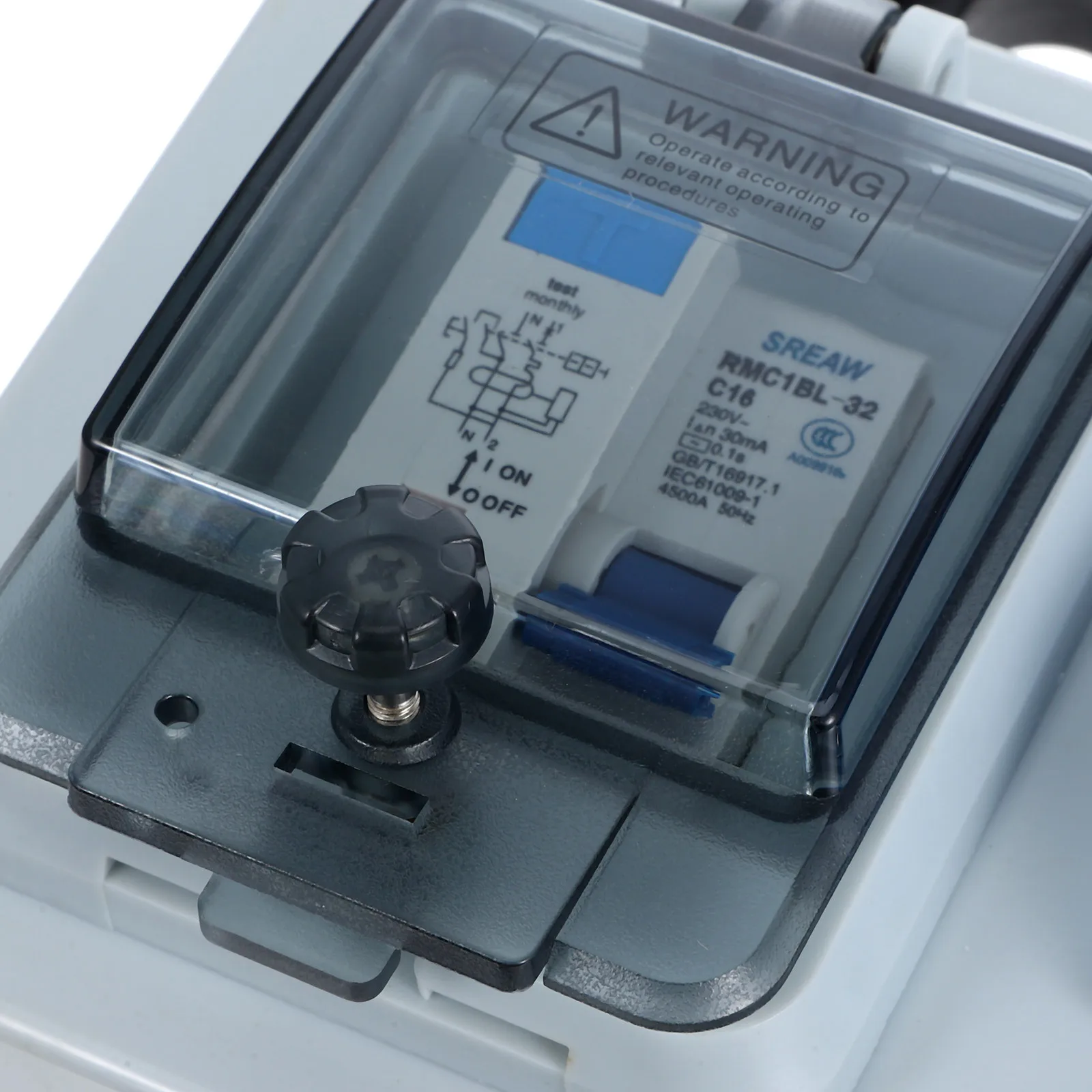 

IP65 Weatherproof Outdoor Switch Socket Box Waterproof Electrical Box Garden Patio Emergency Stop Switch Power Button Cover