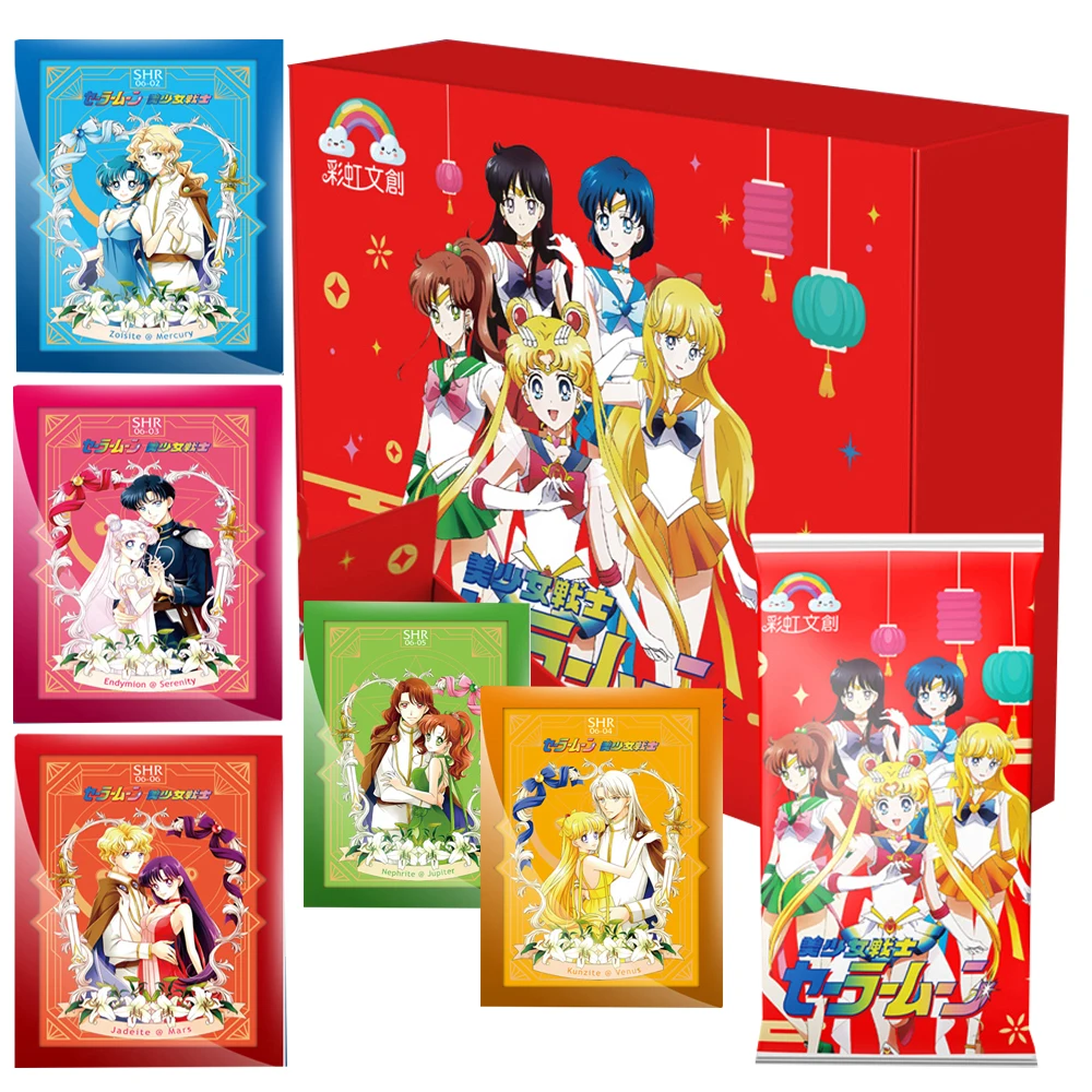 

Wholesale Sailor Moon Cards For Children Anime Lively Beautiful Magic Girl Acrylic Special-shaped Cards Hobby Collectibles Gift