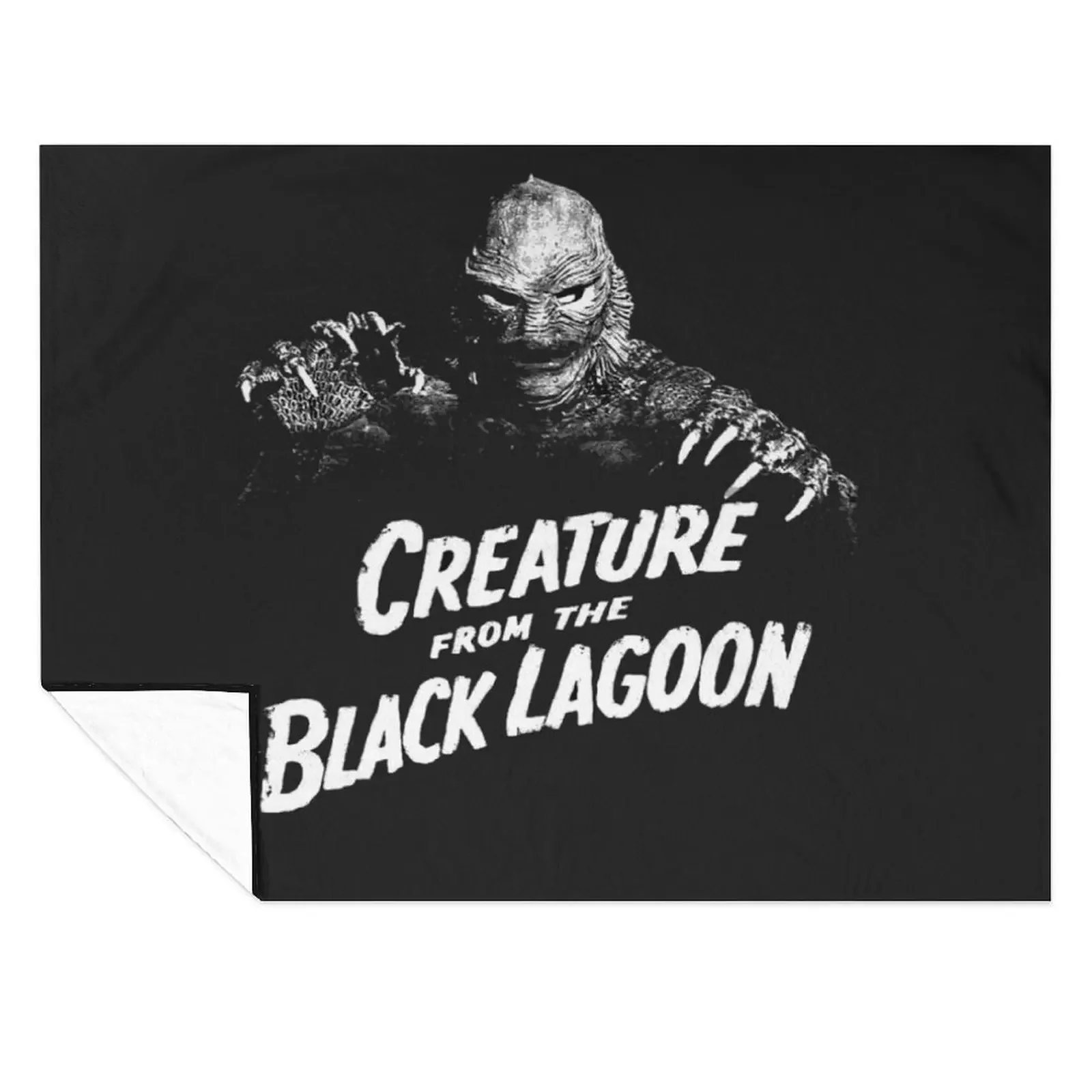 

Creature from the Black Lagoon Throw Blanket Comforter Luxury Designer christmas gifts Hair Blankets