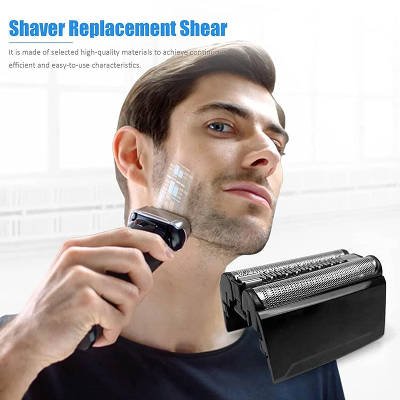 AD-Replacement Shaver Foil Head for Braun 52B Series 5 5020S, 5030,5030S,5040S,5050,5050CC,5070,5070Cc,5090CC,5748