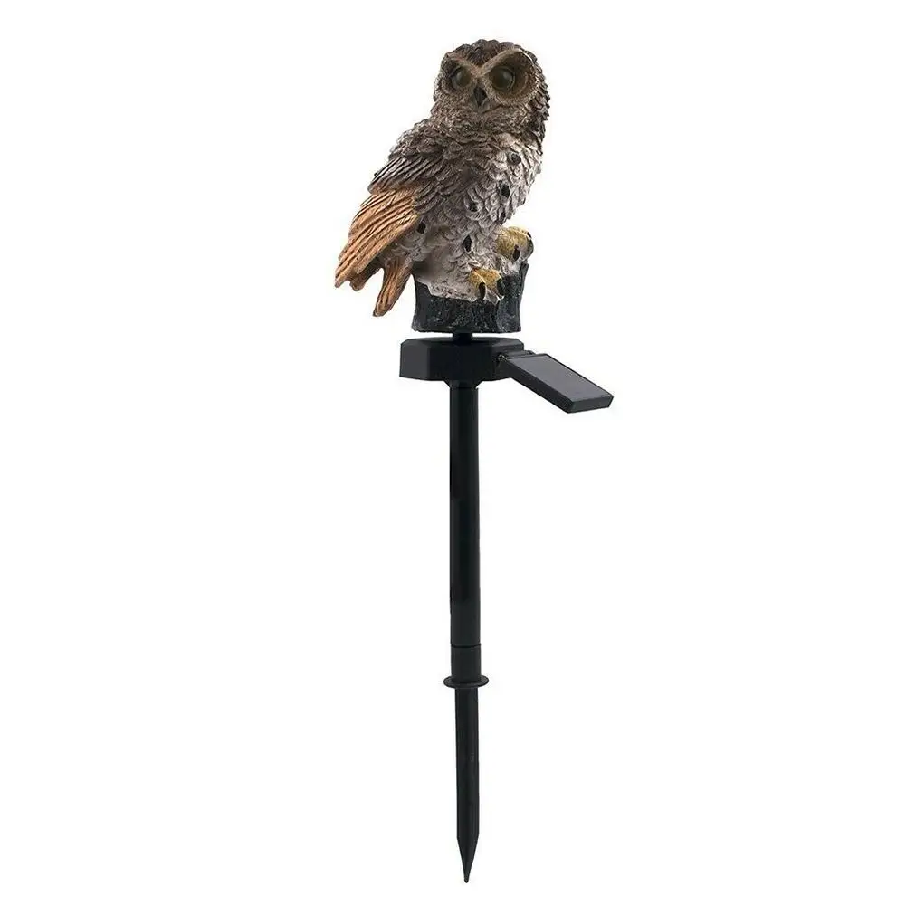 New Solar Lamp Owl Solar Garden Lights Solar Powered Solar Led Light Outdoor Garden Decoration Lamp Waterproof Solar Lights