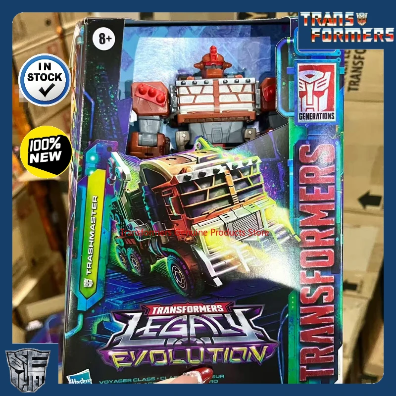

In stock Transformer G-V garbage truck hot toys Assembling figures collectibles birthday gift studio Ornaments Optimus Prime
