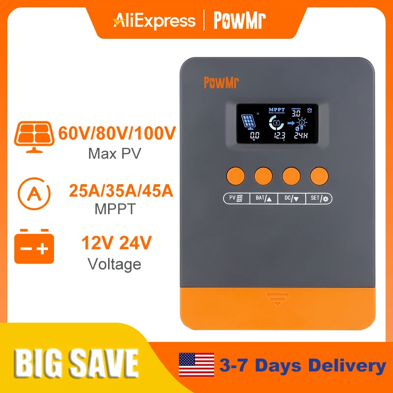Powmr Mppt 45A 35A …