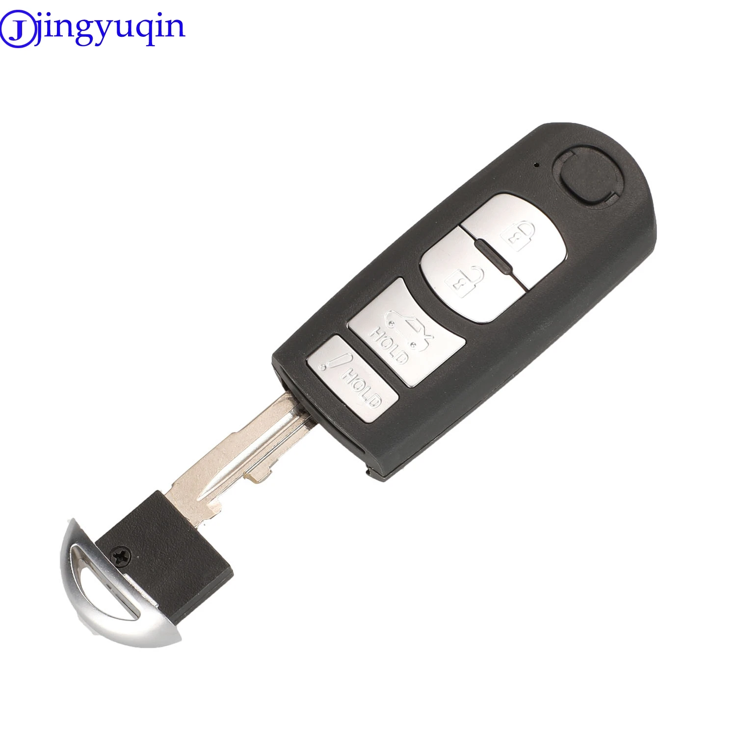 jingyuqin 2/3/4 Buttons Remote Car Key Cover Shell Case For MAZDA CX-3 CX-5 Axela Atenza Smart Car Key