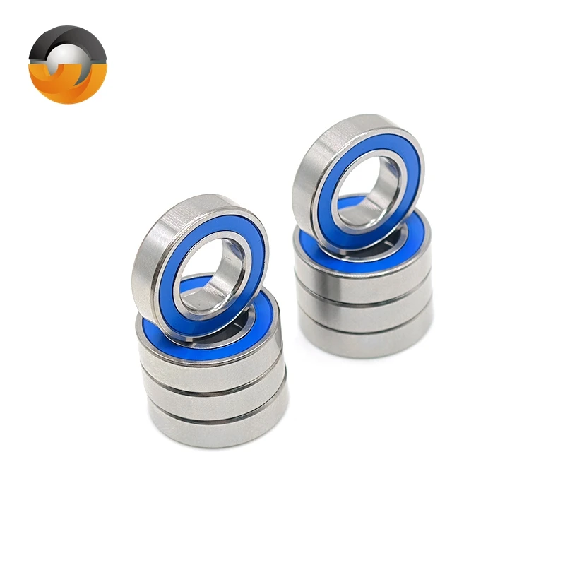 2Pcs Miniature Deep Groove Ball Bearing Blue Rubber Sealed 6700RS 6701RS 6702RS 686RS 688RS 6800RS MR115RS RC Car Trucks Bearing